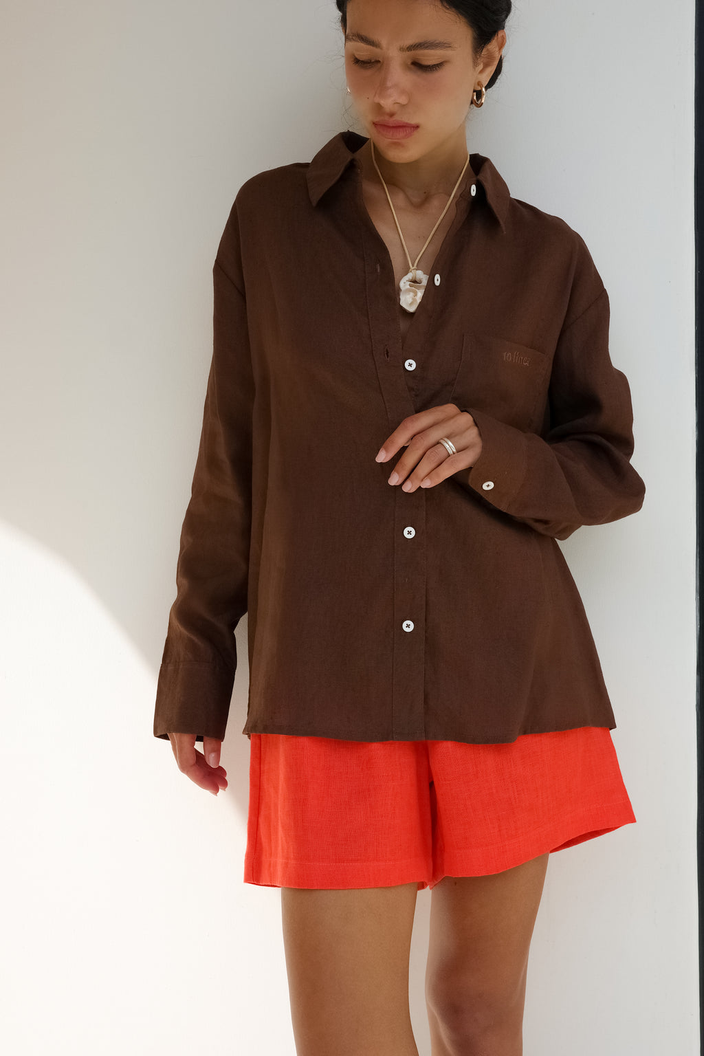 KIRA LINEN SHIRT
