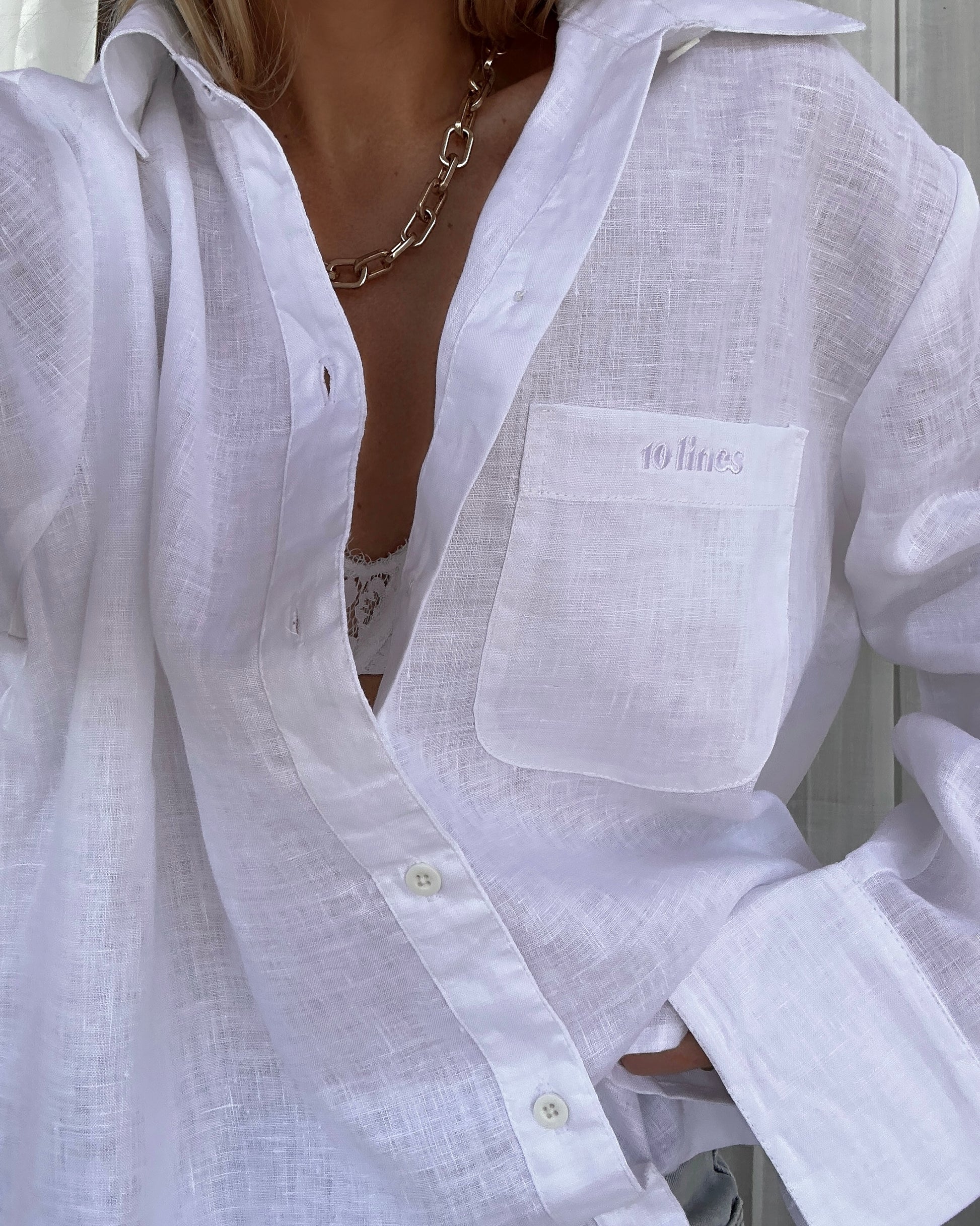 KIRA LINEN SHIRT