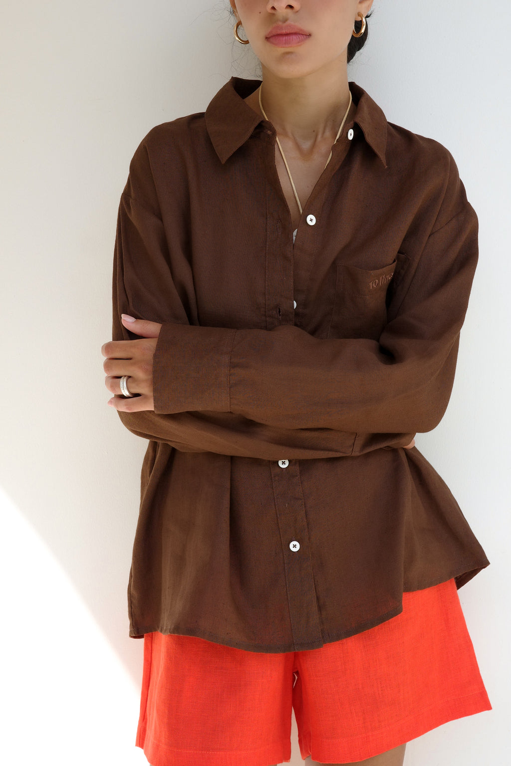 KIRA LINEN SHIRT