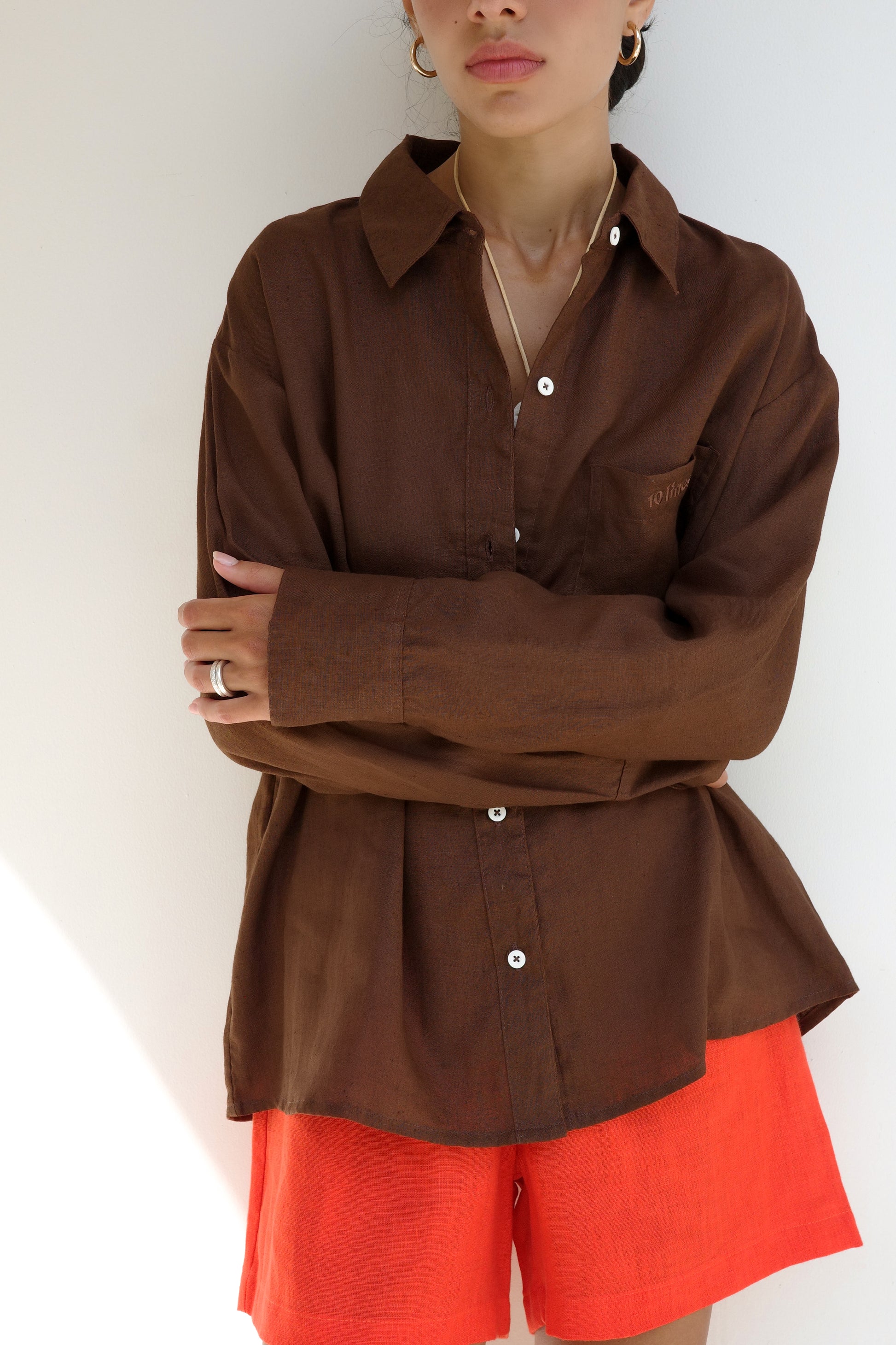 KIRA LINEN SHIRT