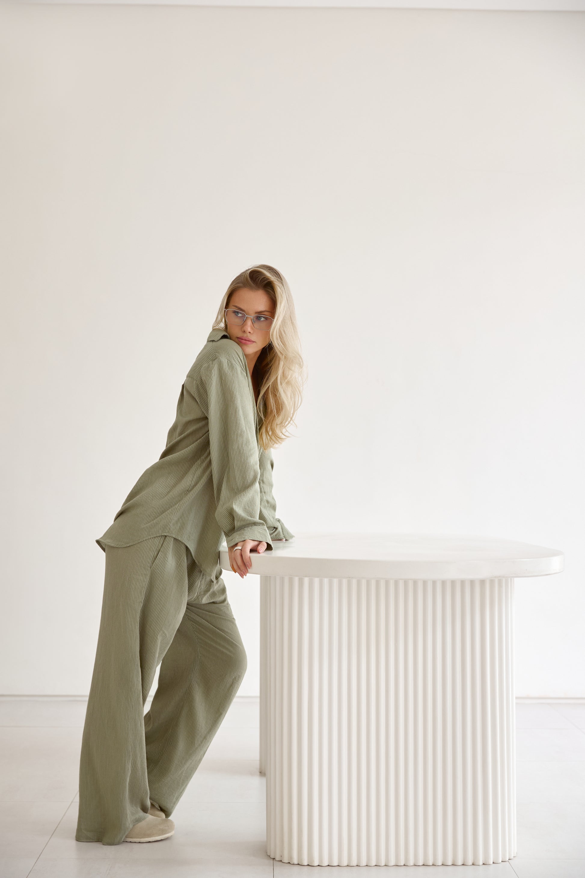 MANDY PANTS - OLIVE